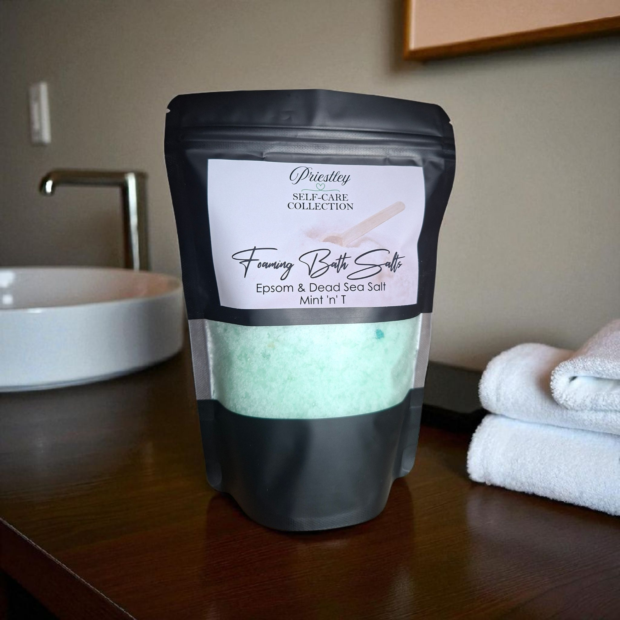 Rugged Foaming Bath Salts