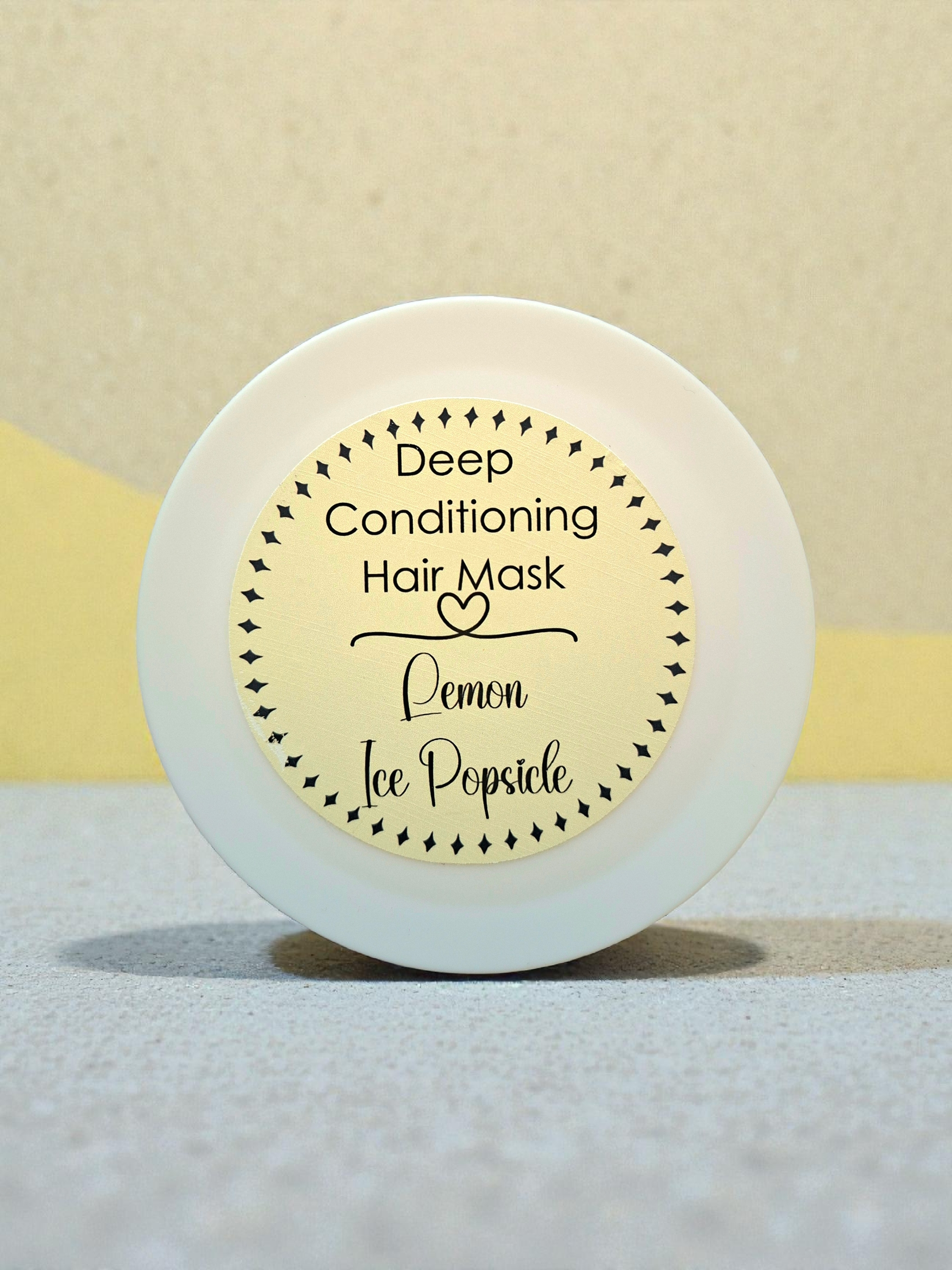 Lemon Ice Popsicle Deep Conditioning Hair Mask